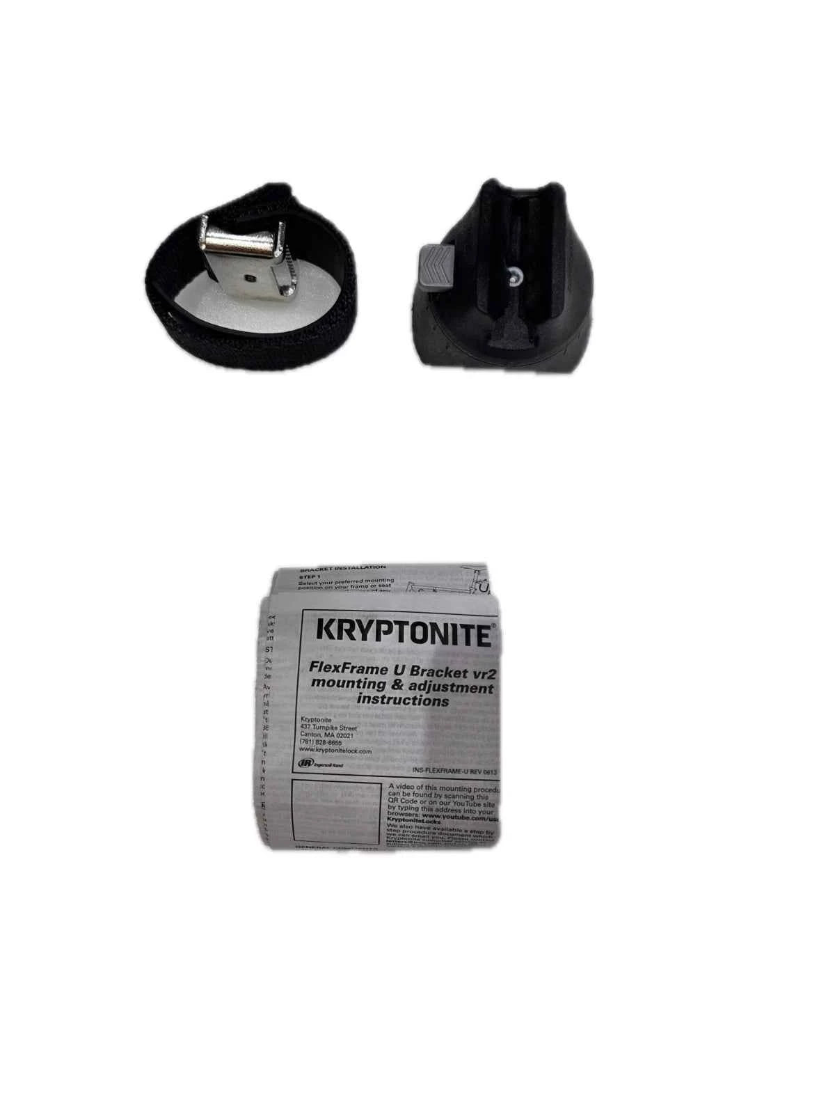Kryptonite's Transit FlexFrame U-Bracket for Bicycle U-Lock Mount