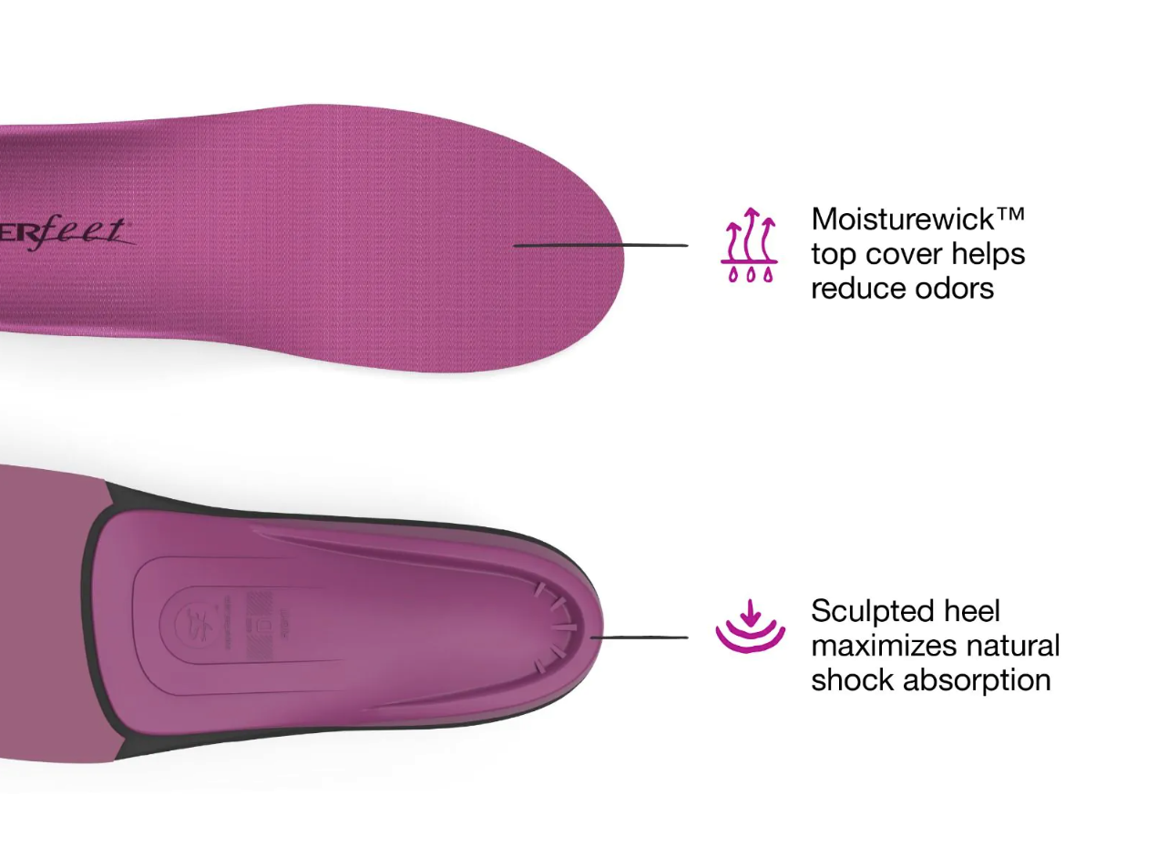 Superfeet Women's All-Purpose High Impact Insoles US Size 10.5 - 12 - ScoutTech