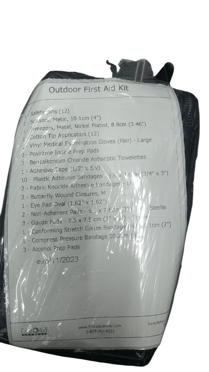 First Aid Central - Backpacker First Aid Kit - ScoutTech
