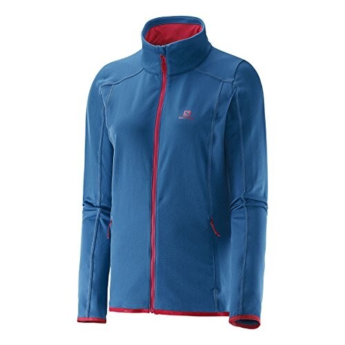 Salomon Women's Discovery Full Zip Fleece Sweaters - ScoutTech