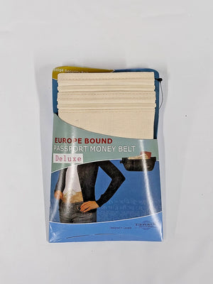 Europe Bound Passport Money Belt Deluxe
