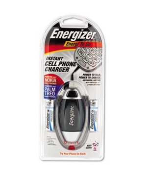 Energizer Vintage Energi to Go Instant Cell Phone Chargers with 3 connectors