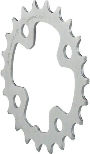 Shimano Deore M510 Silver 22 Tooth Chainring MPN: Y1DJ22100