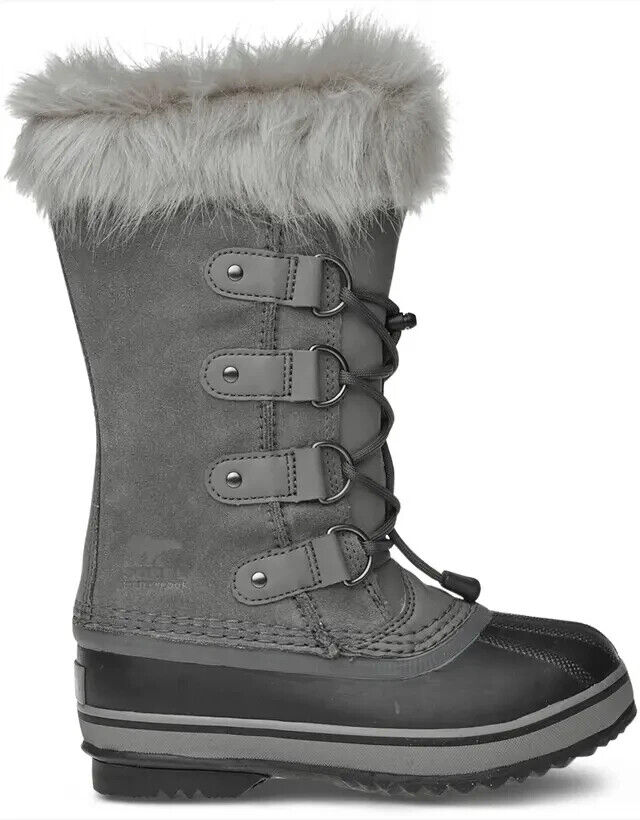 Sorel Youth Joan of Arctic Knit Waterproof Snow Boot, Size 1 - ScoutTech