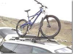 Sportworks Bob Ratchet Upright Quick Load Roof Mount Single Bike Rack #250150