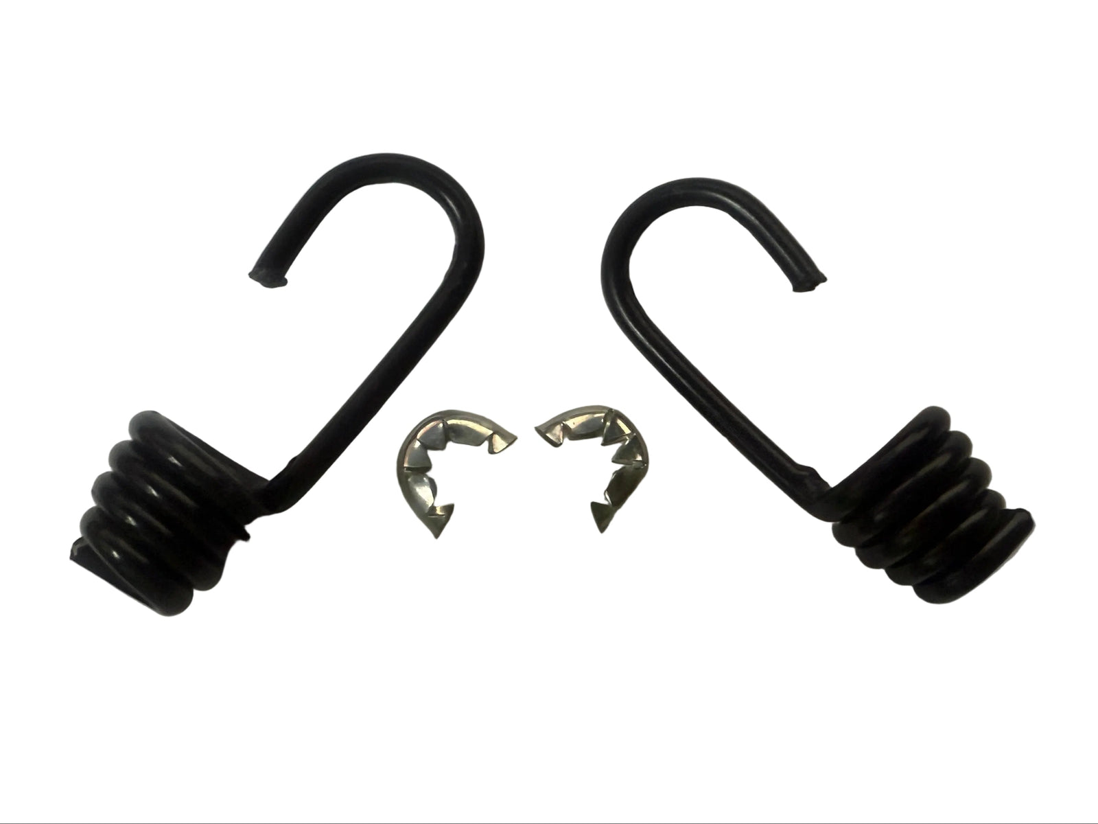 lehigh black vinyl coated steel hooks with steel cord crimps | ScoutTech Outfitters