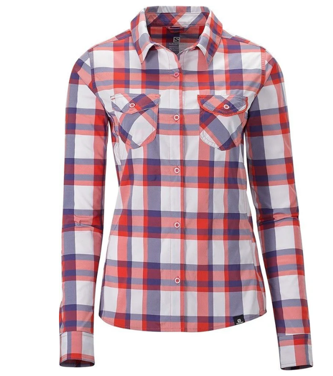 Salomon womens equation long sleeve adventure travel shirt | Scouttech