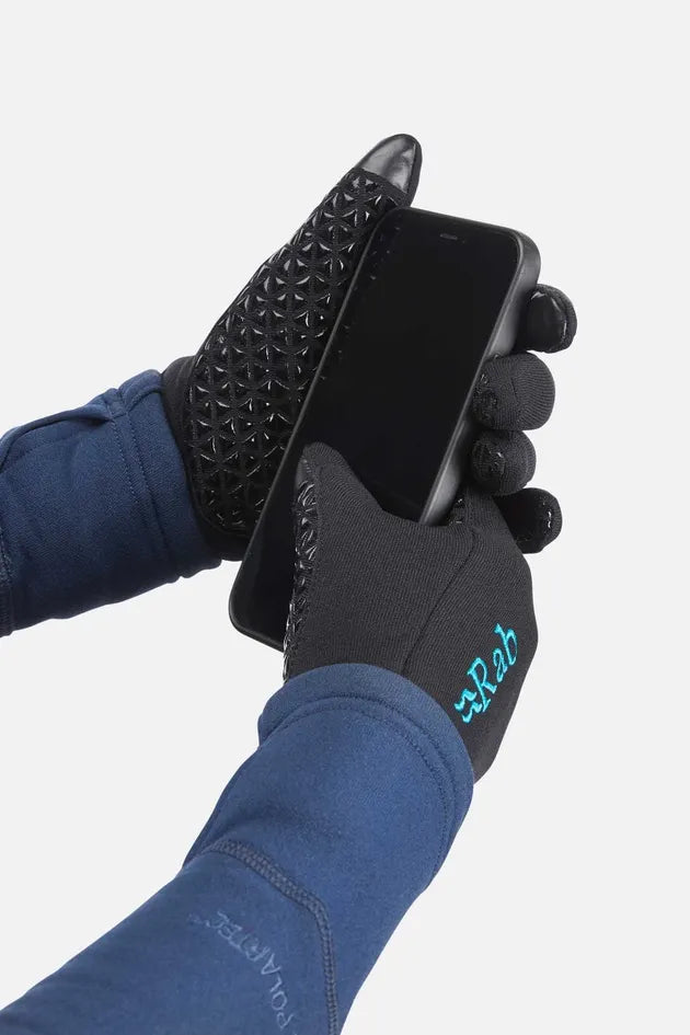 Rab Women's Power Stretch Contact Grip Glove - ScoutTech