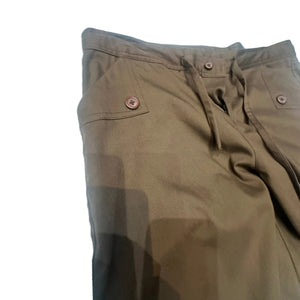 prAna Women's Vintage Wide-Leg Cropped Pants 26 inch in Brown | ScoutTech Outfitters