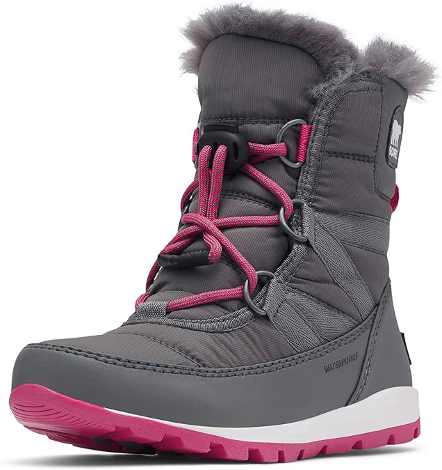 Sorel Youth Whitney Short Lace -32F/-25F Winter Boots Size 3 US Youth - ScoutTech