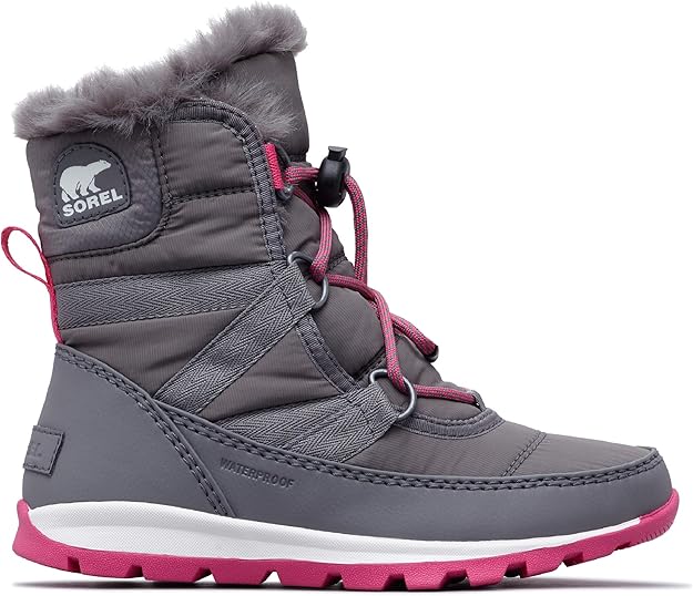 Sorel Youth Whitney Short Lace -32F/-25F Winter Boots Size 3 US Youth - ScoutTech