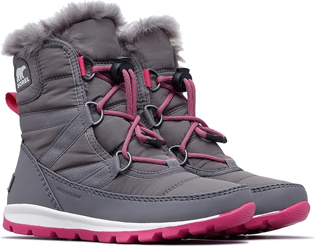Sorel Youth Whitney Short Lace -32F/-25F Winter Boots Size 3 US Youth - ScoutTech