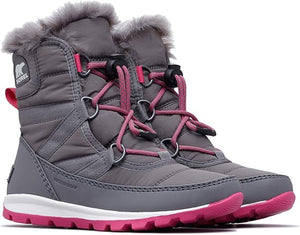 Sorel Youth Whitney Short Lace -32F/-25F Winter Boots Size 3 US Youth