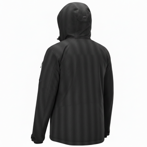 Salomon Men's Zero Insulated Ski Jackets in Black Back View | ScoutTech Outfitters Mississauga Store