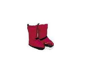 CTO Puffy Feet Insulated Cabin Camp Booties Red