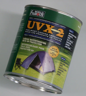 World Famous Canvas Waterproofing and UVX Protector