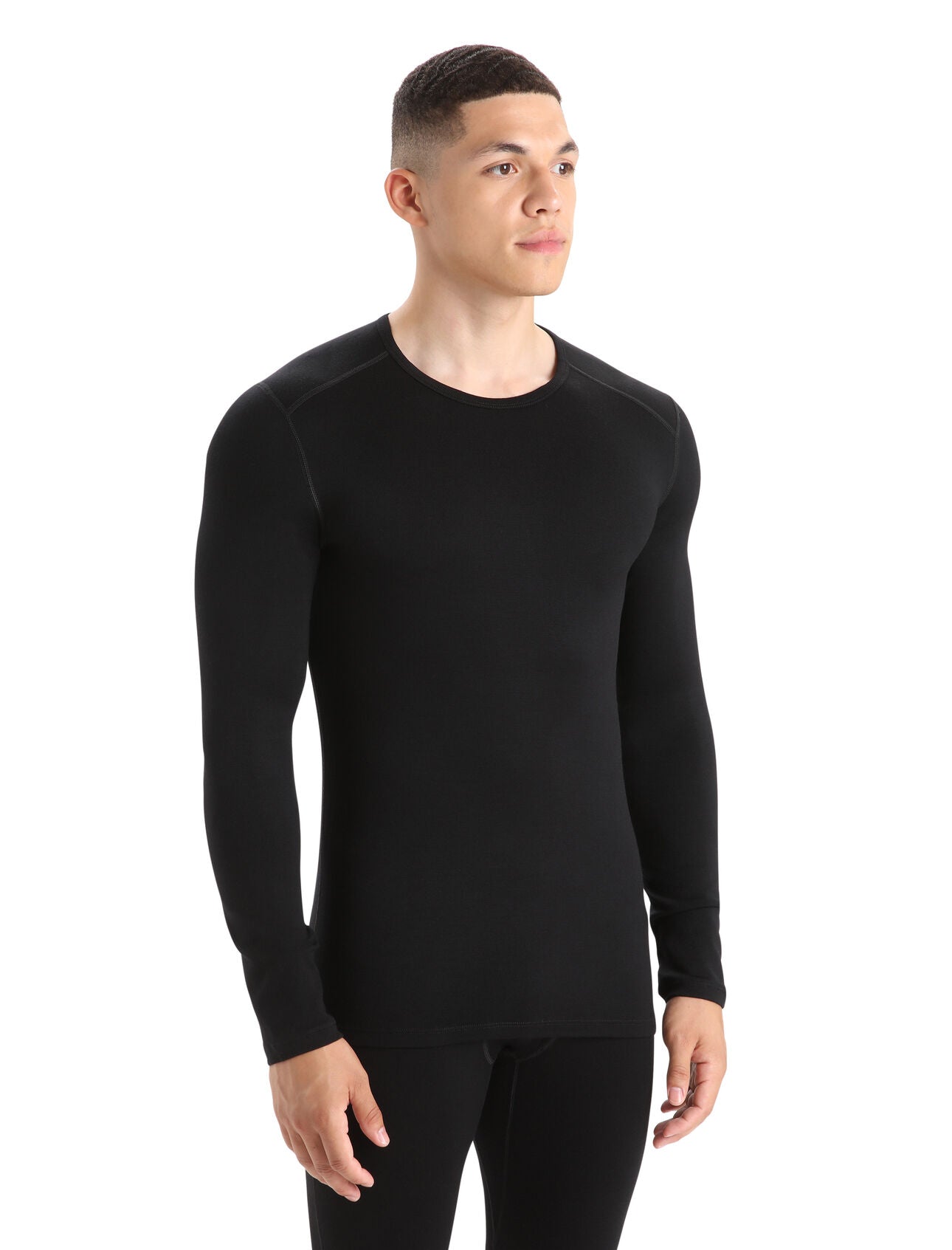Icebreaker Mens Merino 260 Tech Long Sleeve Crewe Thermal Top - ScoutTech Outfitters