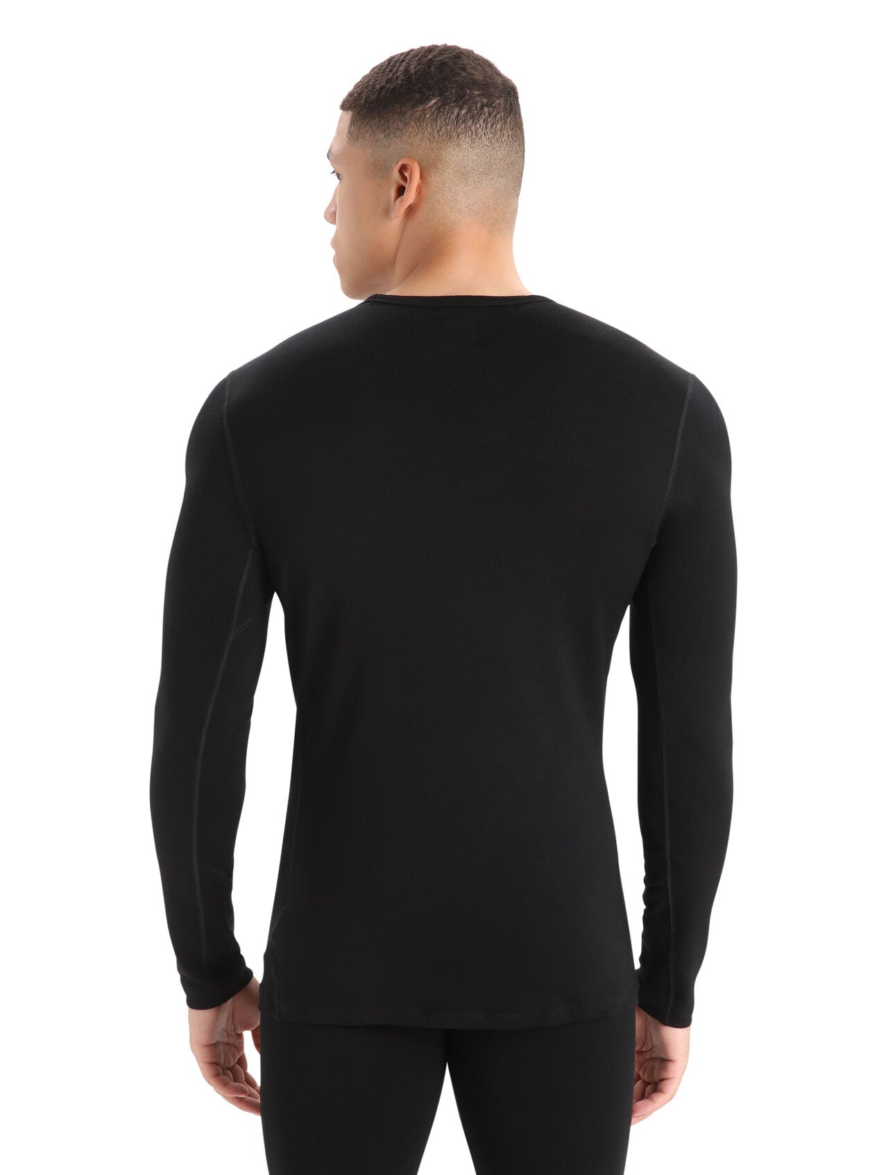 Icebreaker Mens Merino 260 Tech Long Sleeve Crewe Thermal Top - ScoutTech Outfitters