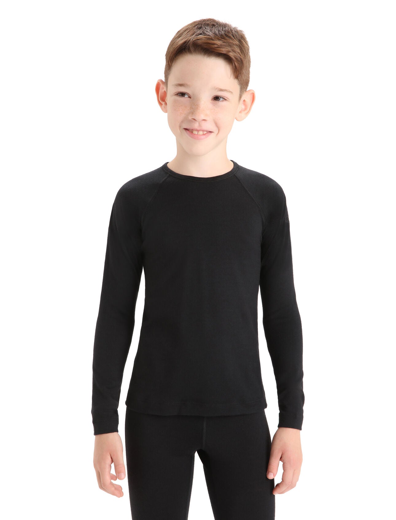 Icebreaker Kids Merino 200 Oasis Long Sleeve Crewe Thermal Top - ScoutTech Outfitters
