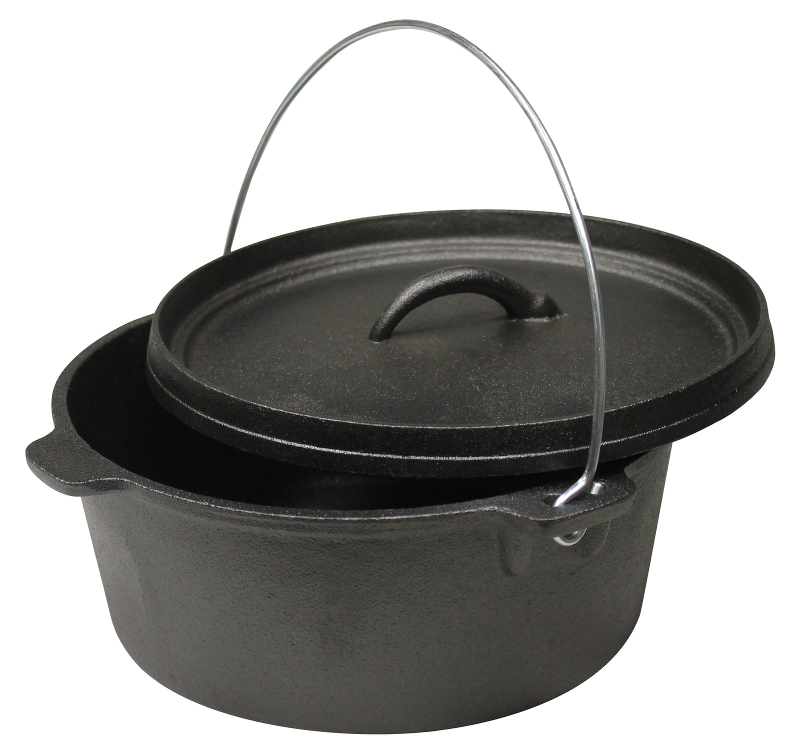 World Famous 4 Quart Cast Iron Dutch Oven - ScoutTech