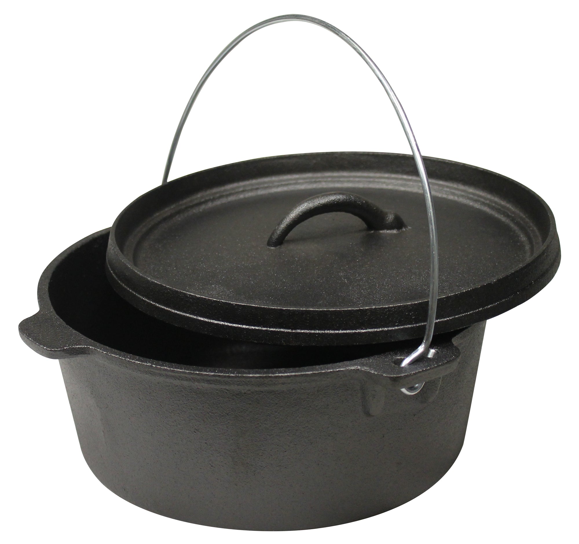 World Famous 4 Quart Cast Iron Dutch Oven - ScoutTech