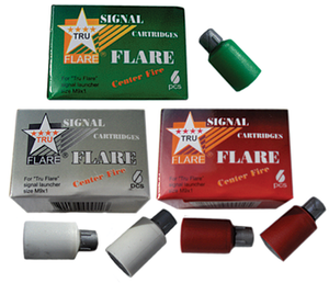 Tru Flare 15mm Signal Flares, 6 Per Box
