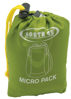 North 49 Micro Pack 15L Travel Backpacks