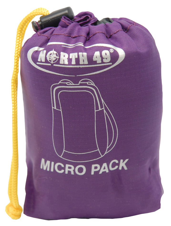 North 49 Micro Pack 15L Travel Backpacks - ScoutTech