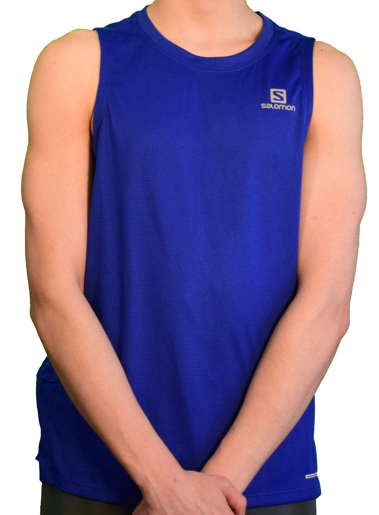 Salomon Mens Agile Running Tank Tops with Stash Pocket SIZE: XL - ScoutTech