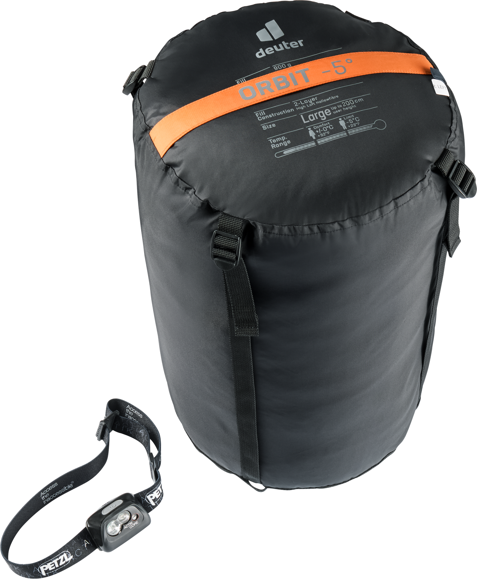 Deuter Orbit -5°C Synthetic Fibre Sleeping Bag - ScoutTech Outfitters