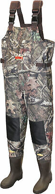 Bushline Outdoor Insulated Camo Chest Waders in Mossy Oak Print