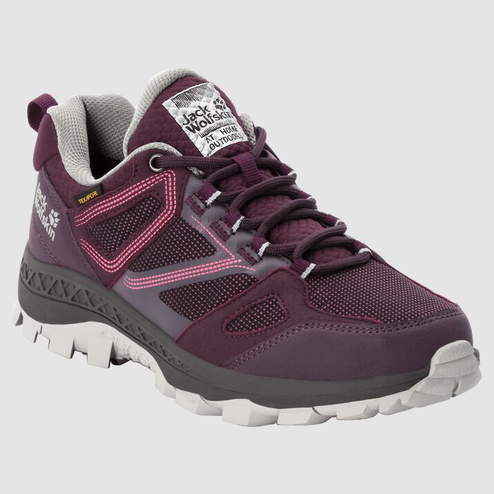 Jack Wolfskin Womens Downhill Texapore Low Waterproof Hiking Shoes - ScoutTech