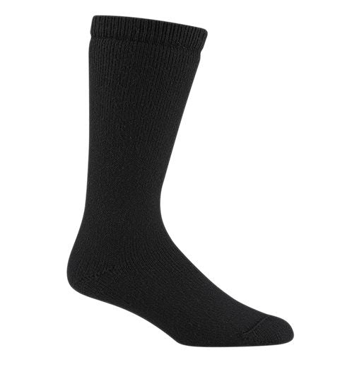Wigwam 40 Degrees Below Winter Boot Socks, Youth Wool Blend, Black - ScoutTech