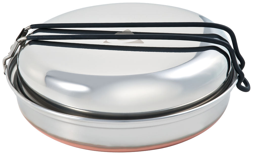 Chinook Ridgeline Stainless Steel Solo Cookset with Copper Bottom - ScoutTech