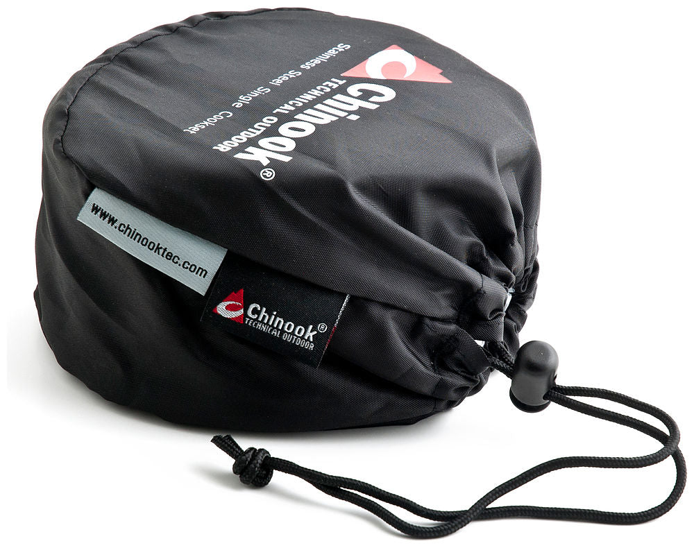 Chinook Ridgeline Stainless Steel Single Cookset - ScoutTech