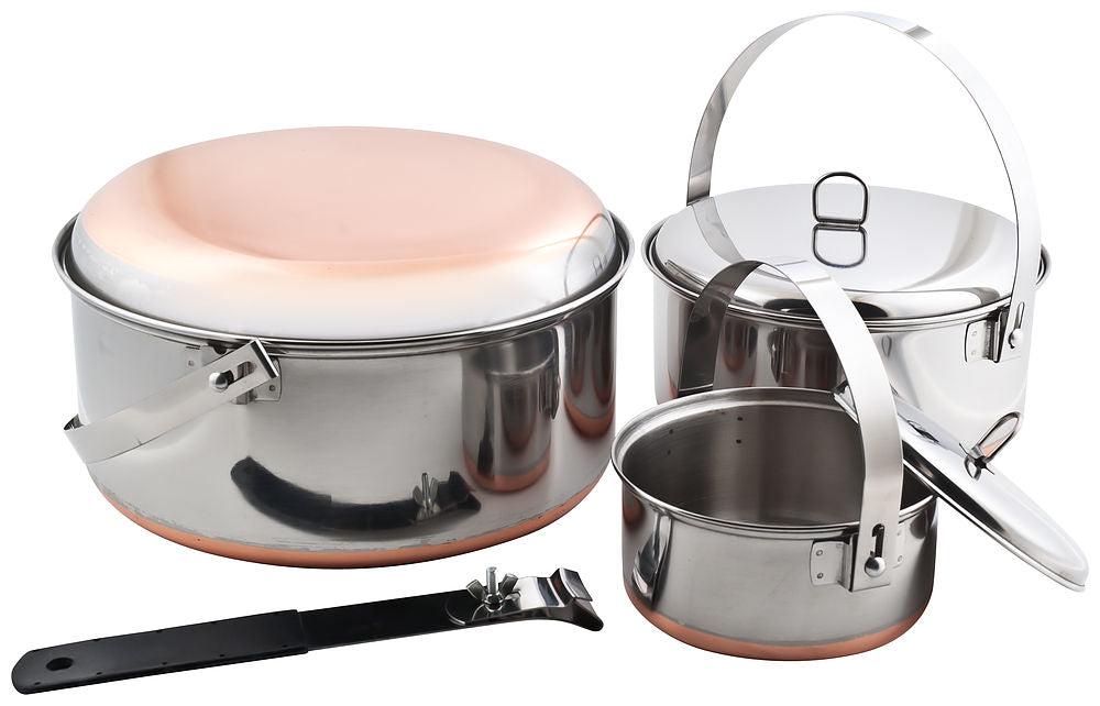 Chinook Ridgeline Stainless Steel Camp Cooksets - ScoutTech