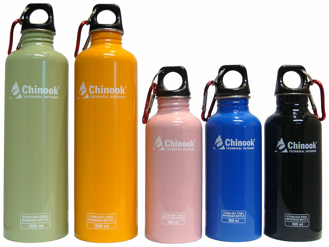 Chinook Cascade S/S Bottle (0.5L) !!Various Colours!! - ScoutTech