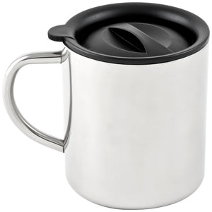 Chinook Stainless Steel Double-Wall Mug with Lid