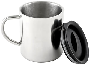 Chinook Stainless Steel Double-Wall Mug with Lid
