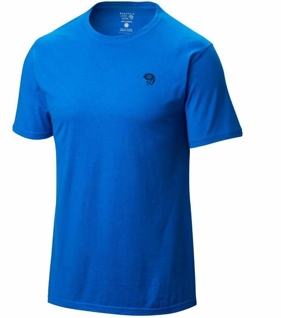 Mountain Hardwear Men's Logo Short-Sleeve T-Shirt – Soft Cotton Blend Tee For Casual Wear