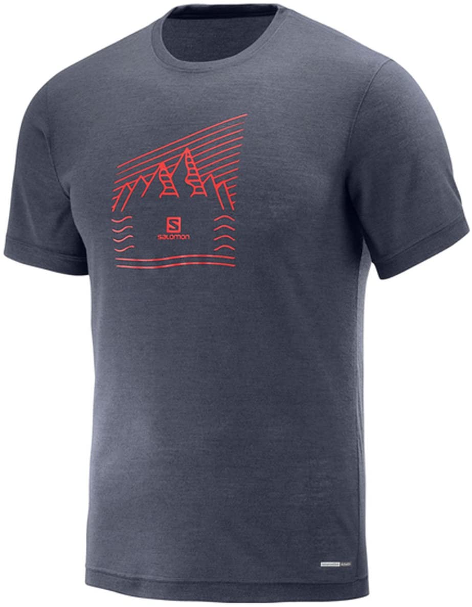 Salomon Mens Explore Active Tees - ScoutTech