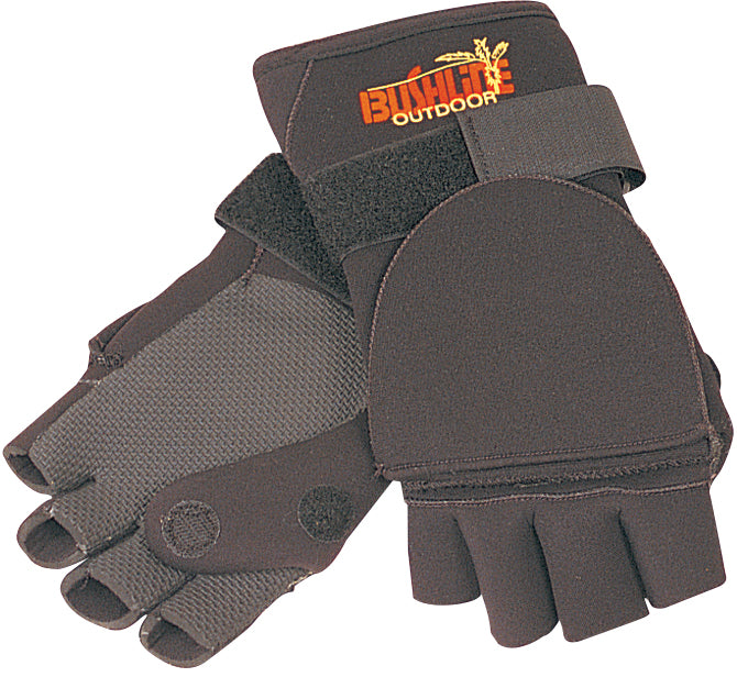 Bushline Outdoors Neoprene Flip Mitts Convertible Fishing Gloves - ScoutTech