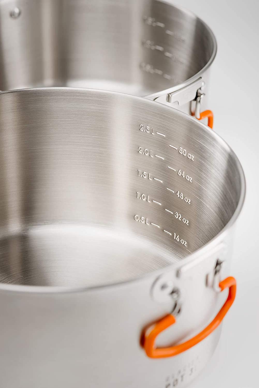 GSI Outdoors Glacier Stainless Steel Base Camper Cookset - Medium - ScoutTech