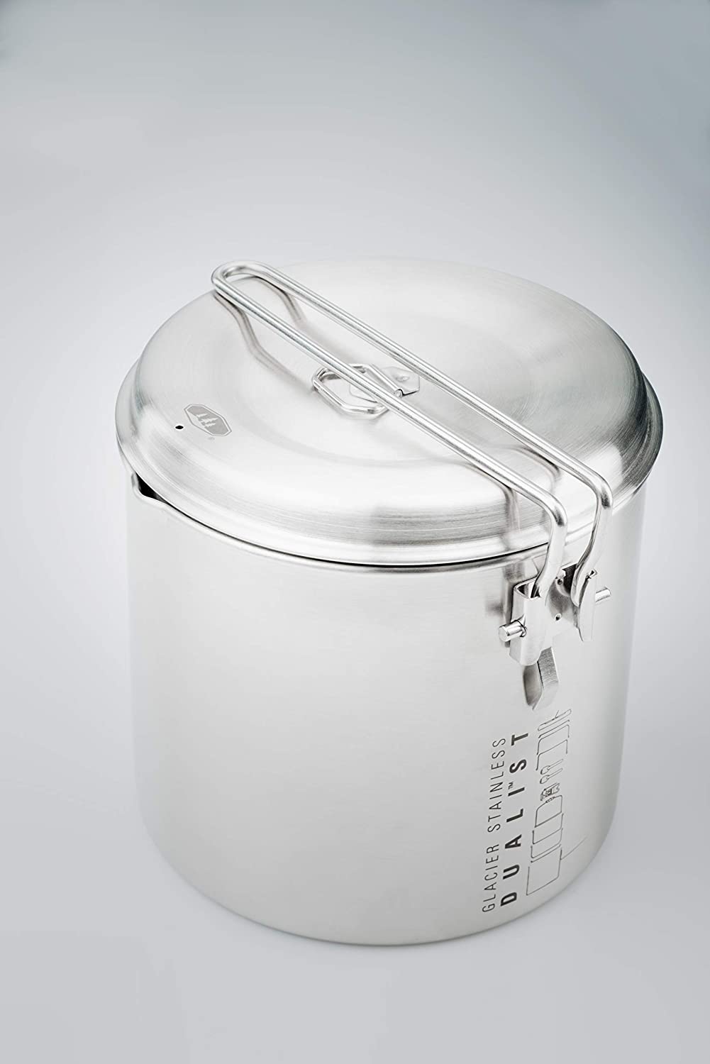 GSI Outdoors Glacier Stainless Dualist 2 Backcountry Cooking Set - ScoutTech