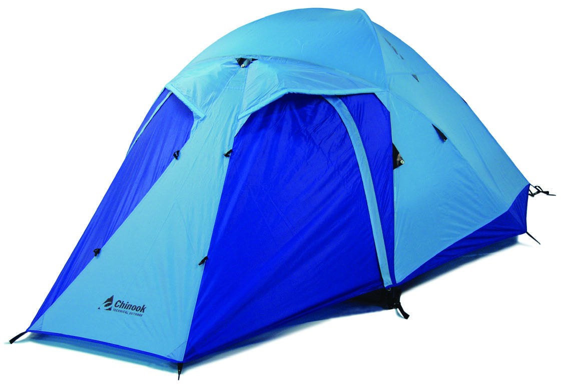 Chinook Cyclone 3 Person 4-Season Tent with FiberGlass Poles - ScoutTech