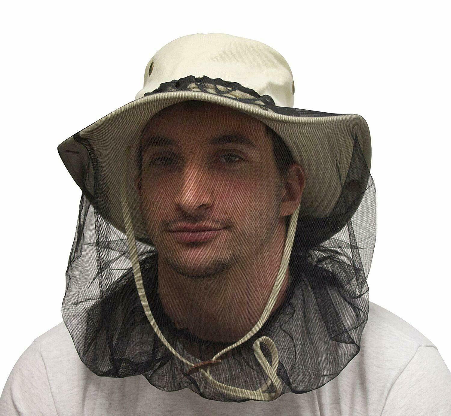 Misty Mountain Canvas Bosun Sun Hats with Mosquito Heat Net - ScoutTech