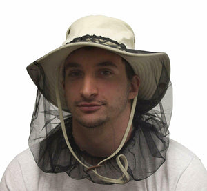 Misty Mountain Canvas Bosun Sun Hats with Mosquito Heat Net