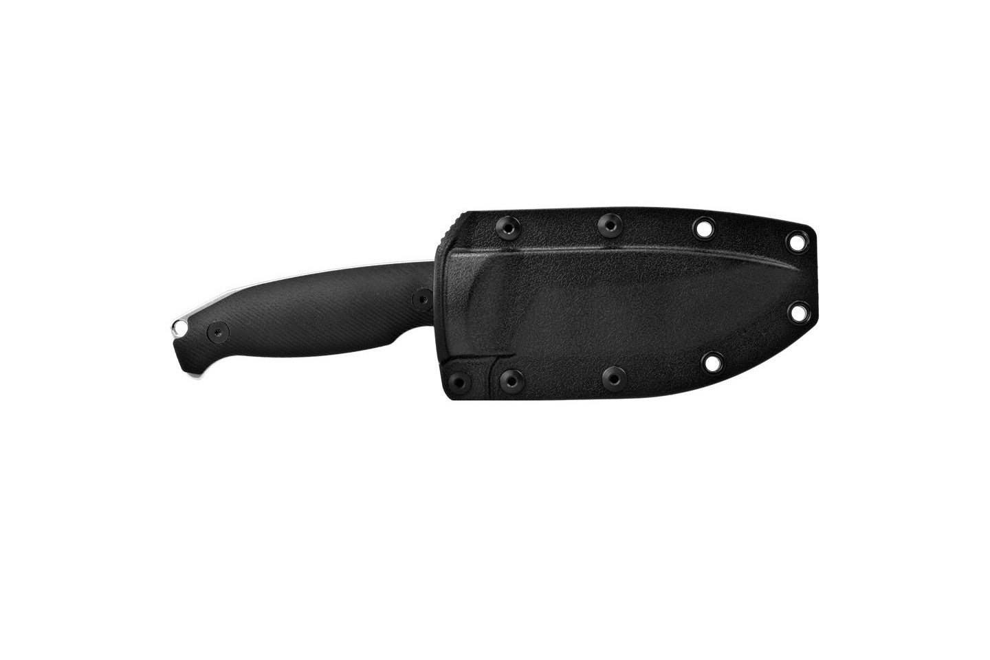 Ruike F118B Jager Fixed Blade Knife with Black Handle - ScoutTech