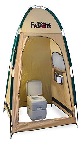 CLEARANCE! World Famous Porta-Privy Privacy Bathroom Tent Shelter WITHOUT Stuff Sack