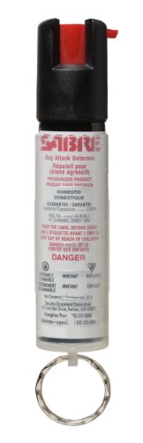 SABRE Dog Spray Compact Size Maximum Strength with Key Ring - ScoutTech